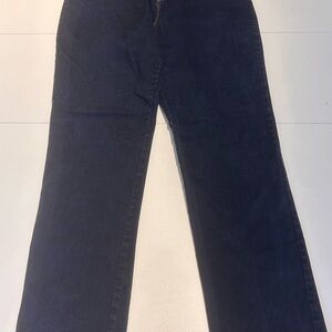 Gloria Vanderbilt Dark Blue Straight Leg Jeans